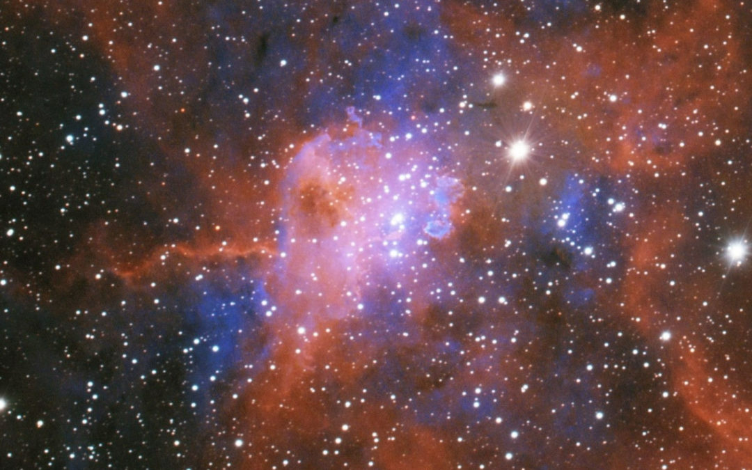 LBN 794, IC 417 and Messier 38