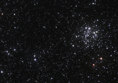 10 open clusters in Cassiopeia