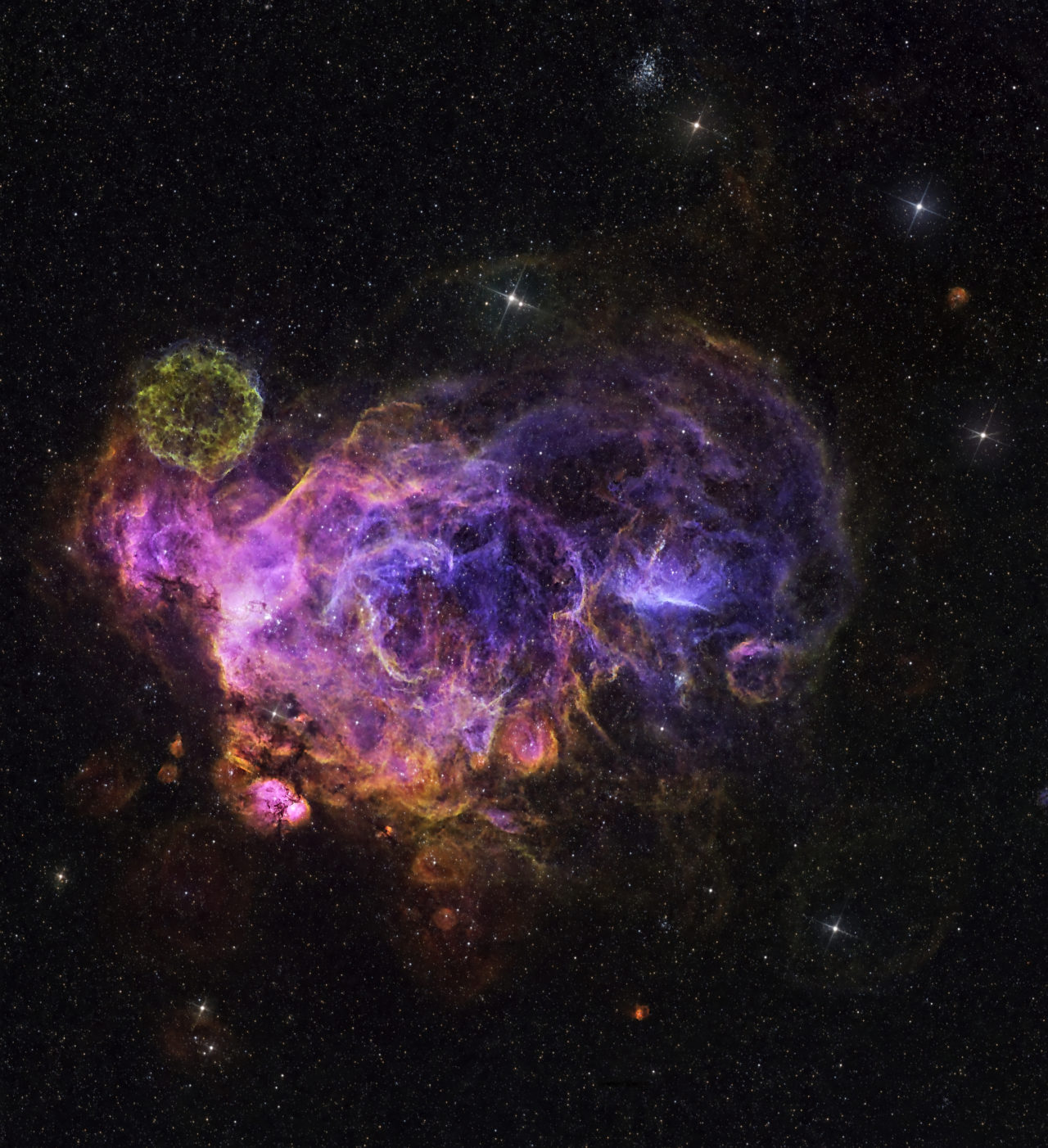 NGC 2018 region Manuel's Astrophotography