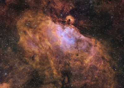 Messier 16 and Messier 17