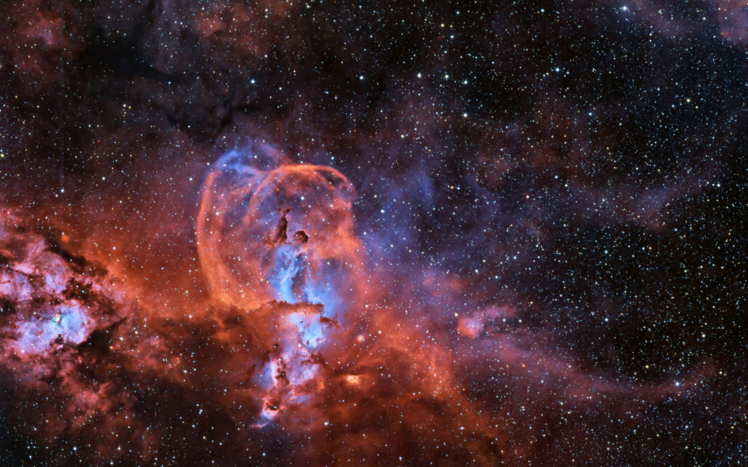 NGC 3584 – The Statue of Liberty nebula