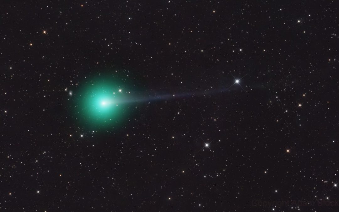 Observation de la comète C/2023 A3 (Tsuchinshan-ATLAS) en octobre 2024