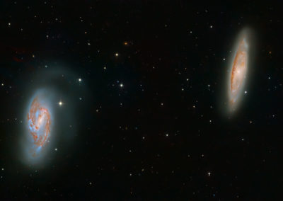 Messier 65 and Messier 66