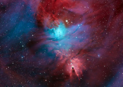 NGC 2264 – The Christmas Tree cluster and Cone nebula