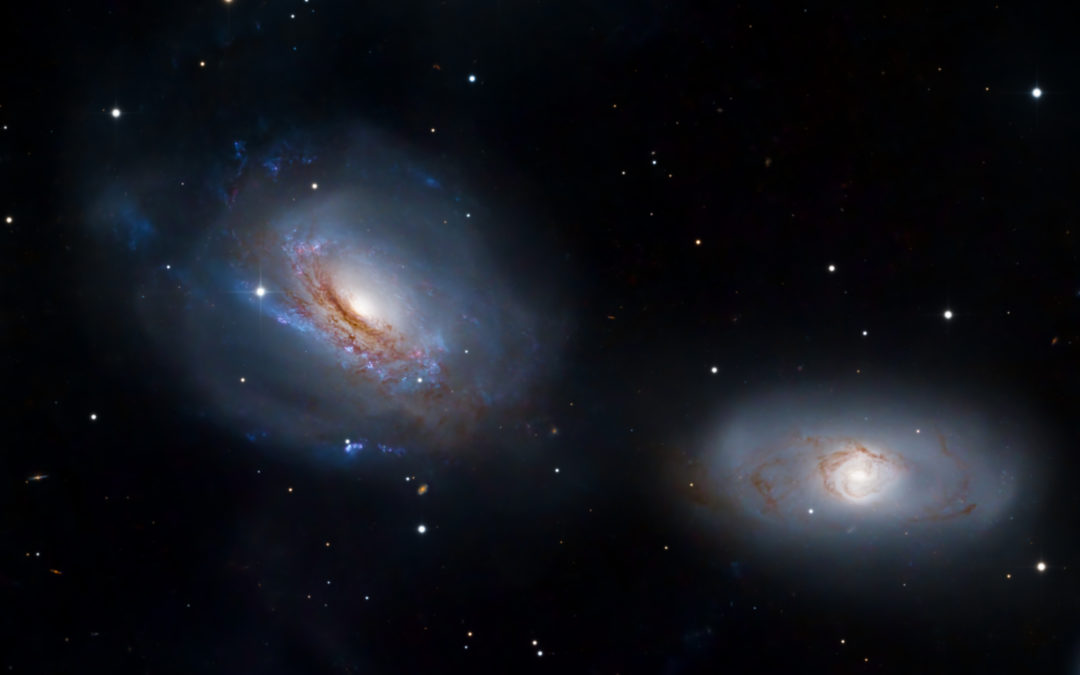 NGC 3166 and NGC 3199